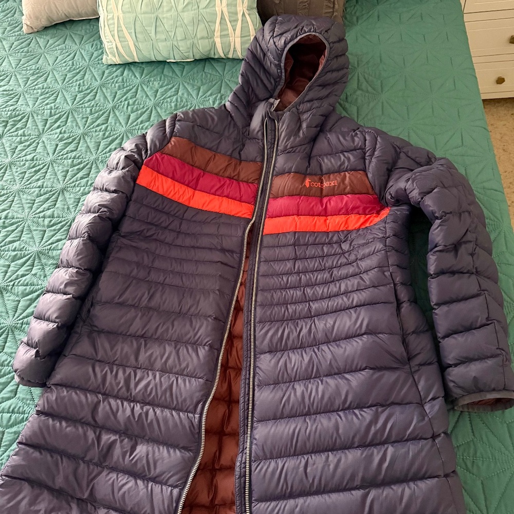 Cotopaxi Women’s Fuego Parka Maritime Stripes